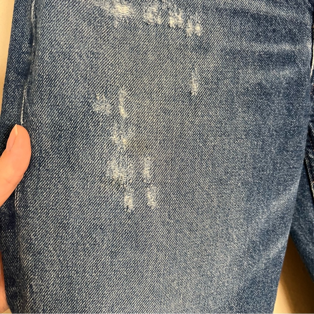 Agolde Riley Straight Jean in Lowdown - Picture 7 of 7